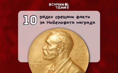 10 рядко срещани факти за Нобеловата награда