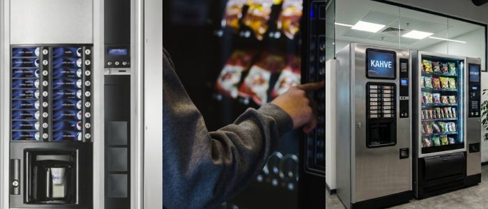 видове вендинг машина
